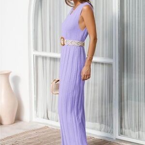 Lilac Maxi Dress